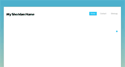 Desktop Screenshot of mysheridanhome.com