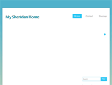 Tablet Screenshot of mysheridanhome.com